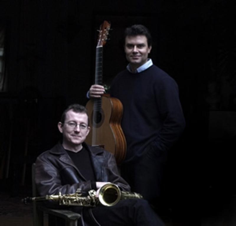 Gerard McChrystal, saxophone & Craig Ogden, guitar